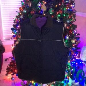 PRICE DROP In Crowd men blue navy reversible vest